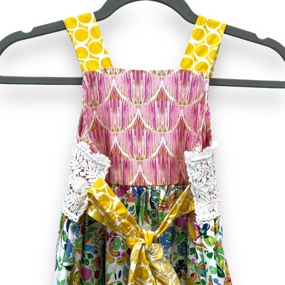 Haute Baby Rose Floral Fancy Spring Easter Little Girls Dress - Picture 7 of 9